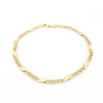 Χρυσό Ανδρικό Βραχιόλι Κ14 κωδ.104756