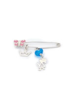 Λευκόχρυση Παιδική Παραμάνα K9 Με Λιβελούλα, Με Κορώνα Με Ματάκι Και Κορίτσι κωδ.104931