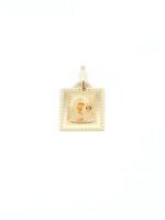 Χρυσό Κρεμαστό Παναγίτσα K9 κωδ.105101 - Image 4