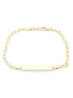 Χρυσό Βραχιόλι Κ9, Με Ταυτότητα κωδ.105936 - Image 4