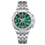 Ανδρικό Ρολόι Lee Cooper Multifunction Green Stainless Steel Bracelet LC08104.370