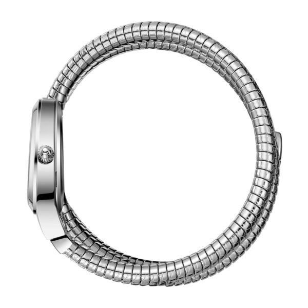 Γυναικείο Ρολόι Lee Cooper Mother Of Pearl, Snake shape Stainless Steel Bracelet LC08173.320 - Image 3