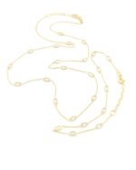 Χρυσό Σετ Κοσμημάτων Κ14, Με Λευκά Ζιργκόν κωδ.109131 - Image 6