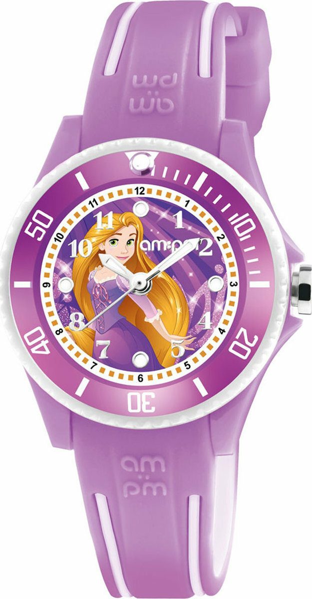 Παιδικό Ρολόι Am:Pm Disney Elsa Two Tone Rubber Strap DP186-K471