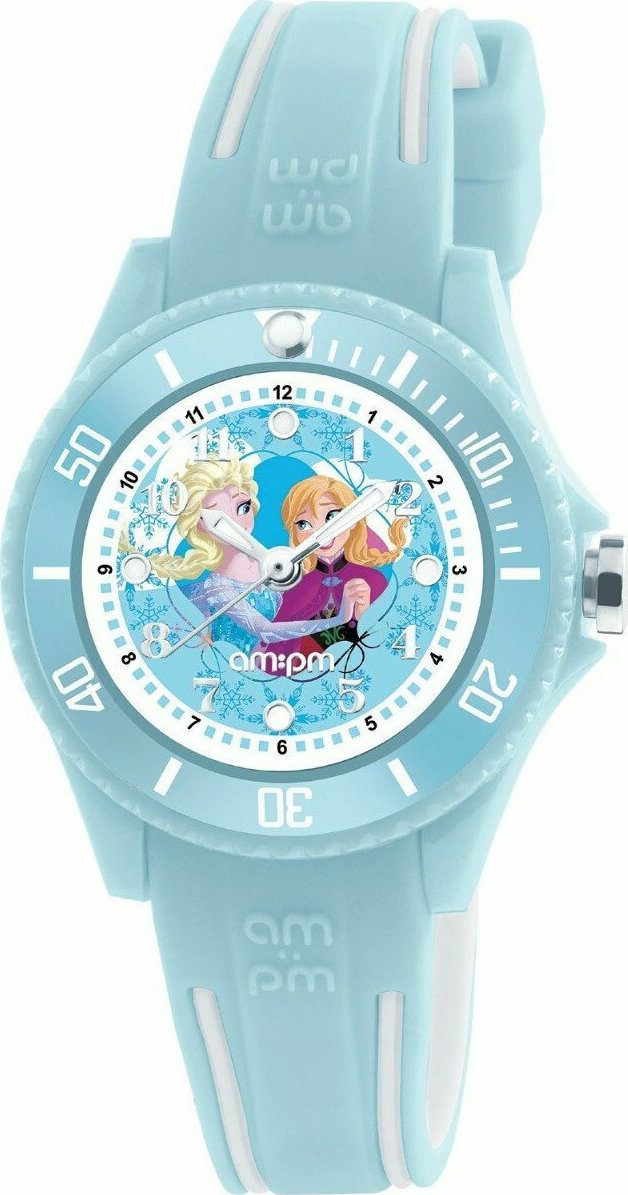 Παιδικό Ρολόι Am:Pm Disney Frozen Two Tone Rubber Strap DP186-K465