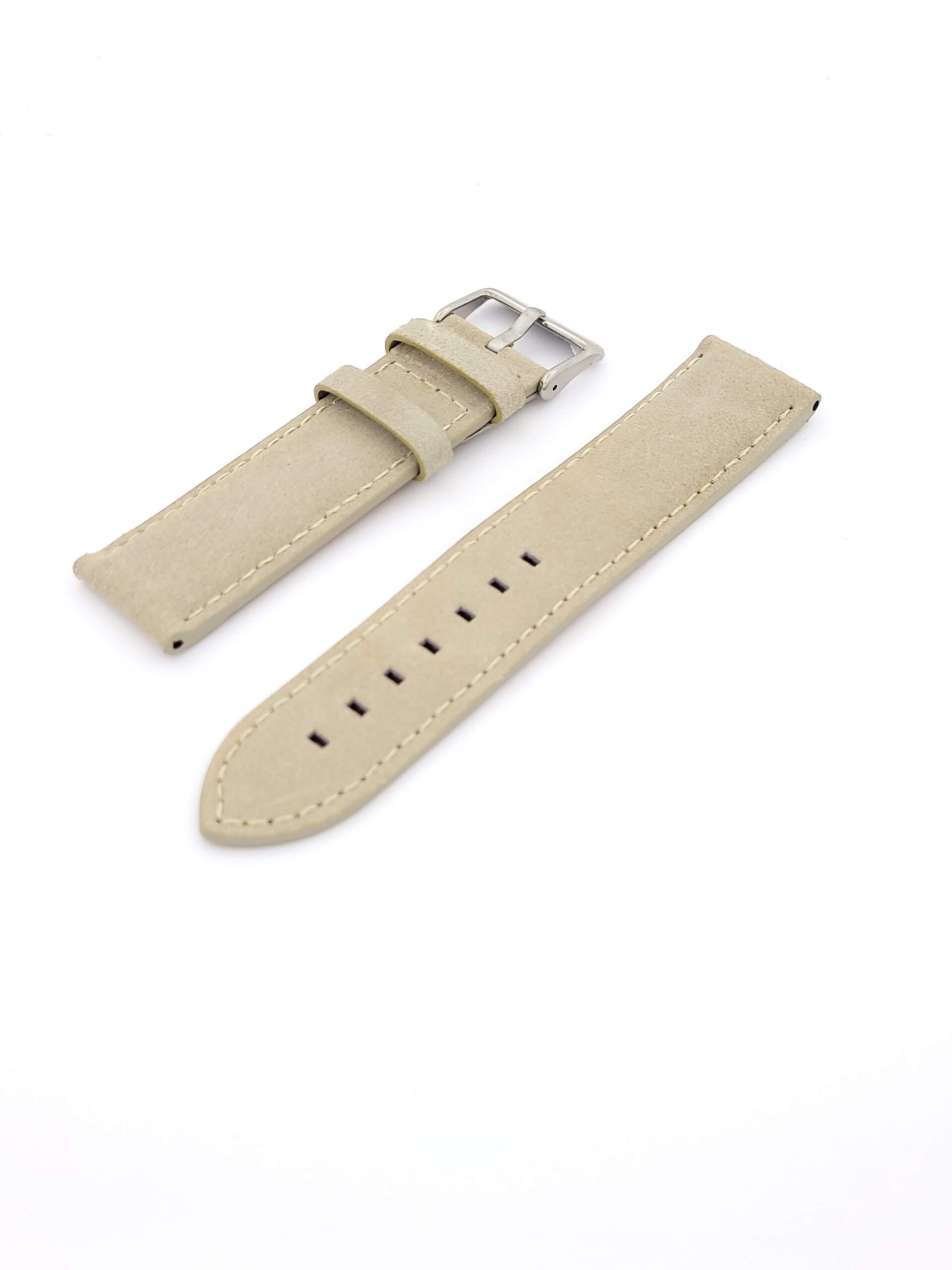 Λουρί Μπεζ,No22 Kostelo με Ασημί Τοκά κωδ.ΚΟ22Μ