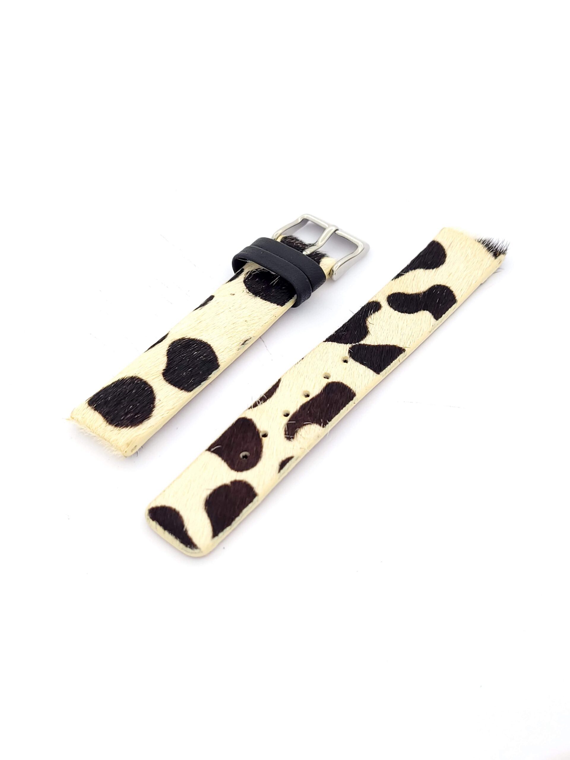 Λουρί Δερμάτινο Animal Print,No18 Kostelo με Ασημί Τοκά κωδ.ΚΟ.ΑΝ.18