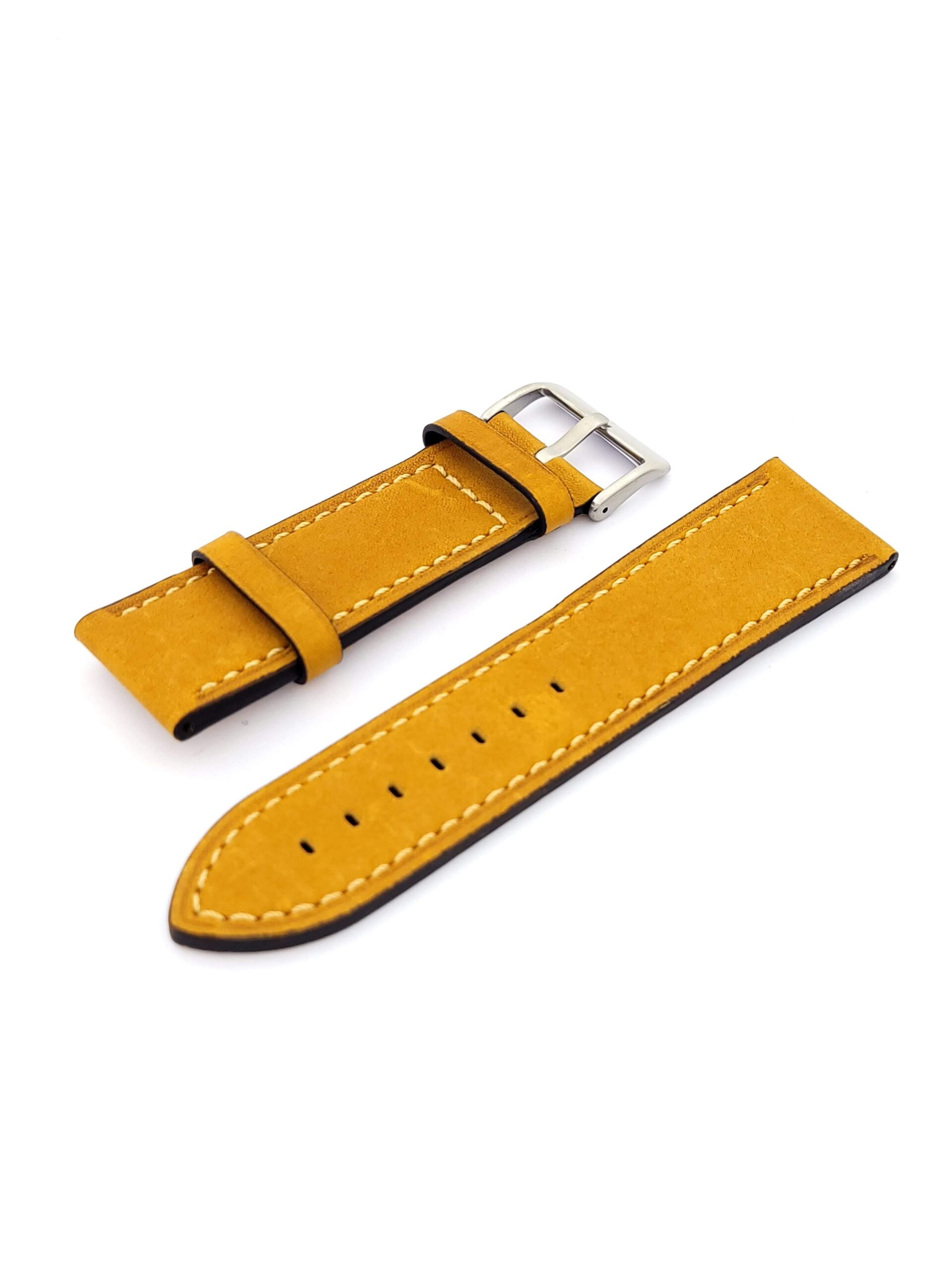 Λουρί Δερμάτινο Ταμπά No26 Kostelo με Ασημί Τοκά κωδ.455Ν26.Τ