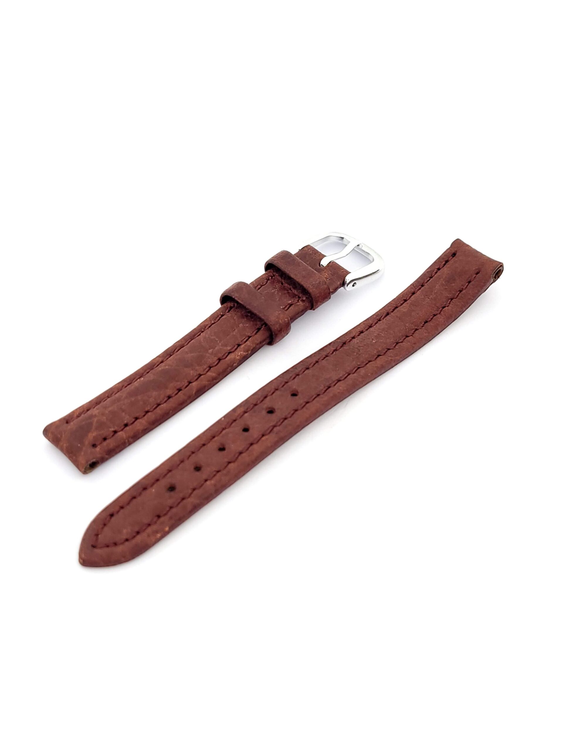 Λουρί Δερμάτινο Κροκό Μπορντό Nο12,Kostelo με Ασημί Τοκά κωδ.ΒΚ12.ΜΚ