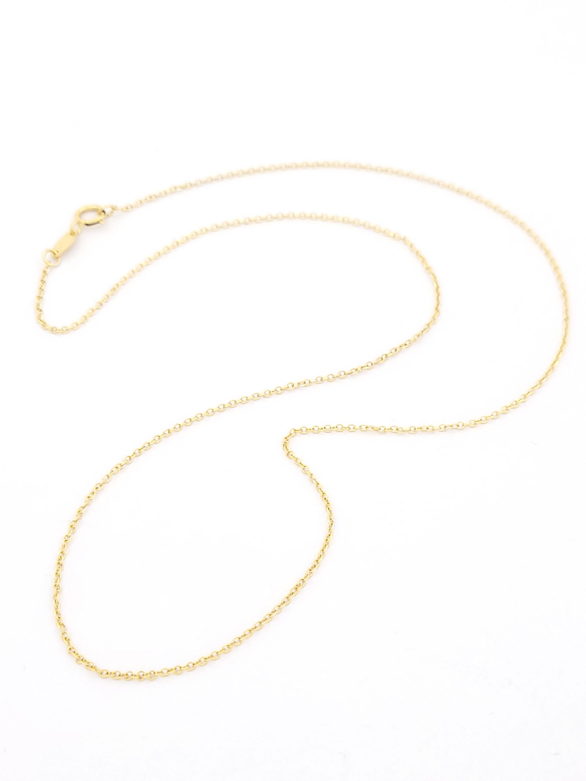 Χρυσή Αλυσίδα Κ14 40cm κωδ.103258