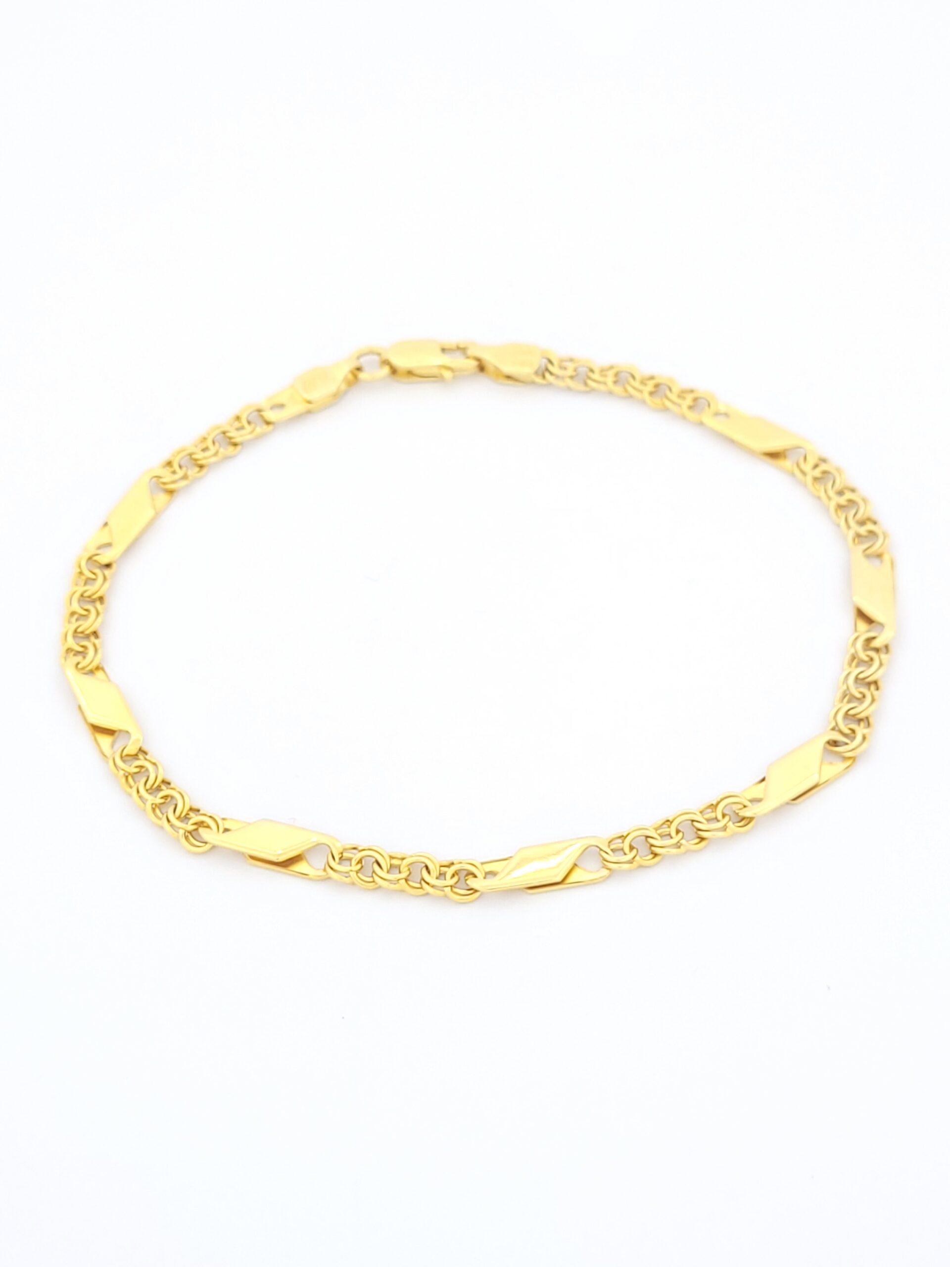 Χρυσό Ανδρικό Βραχιόλι Κ14 κωδ.104716