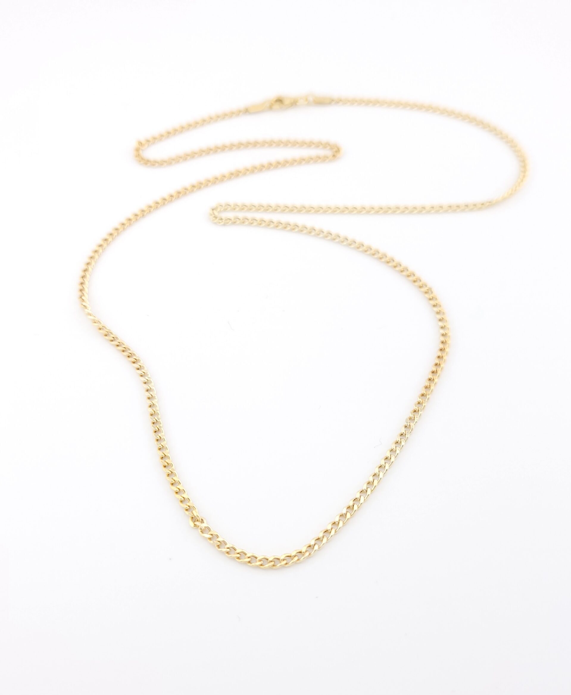 Χρυσή Αλυσίδα Κ14 Κουρμέτ 55cm κωδ.104915