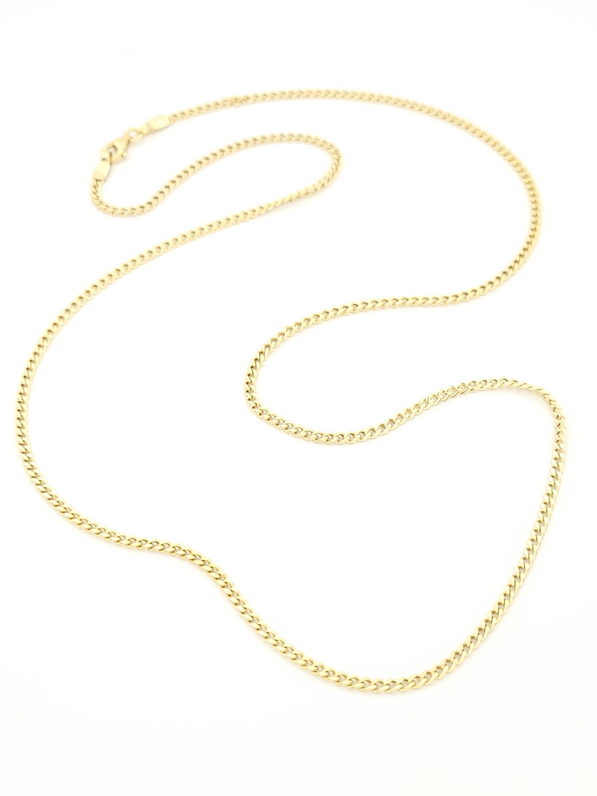 Χρυσή Αλυσίδα Κ14 55cm κωδ.106002