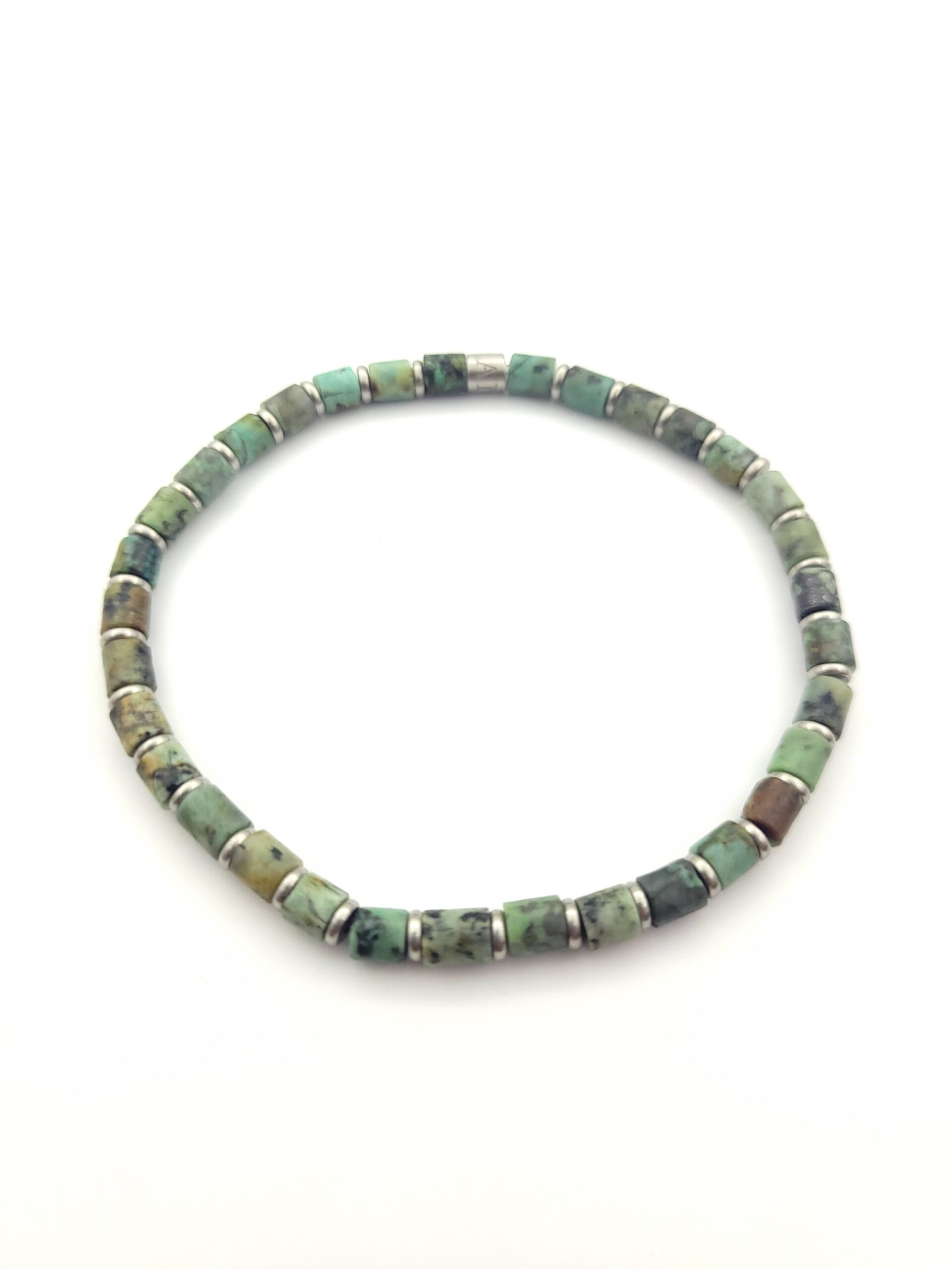 Ανδρικό Ελαστικό Βραχιόλι Frank 1967, Με African Τιρκουάζ Κωδ.7FB-0697