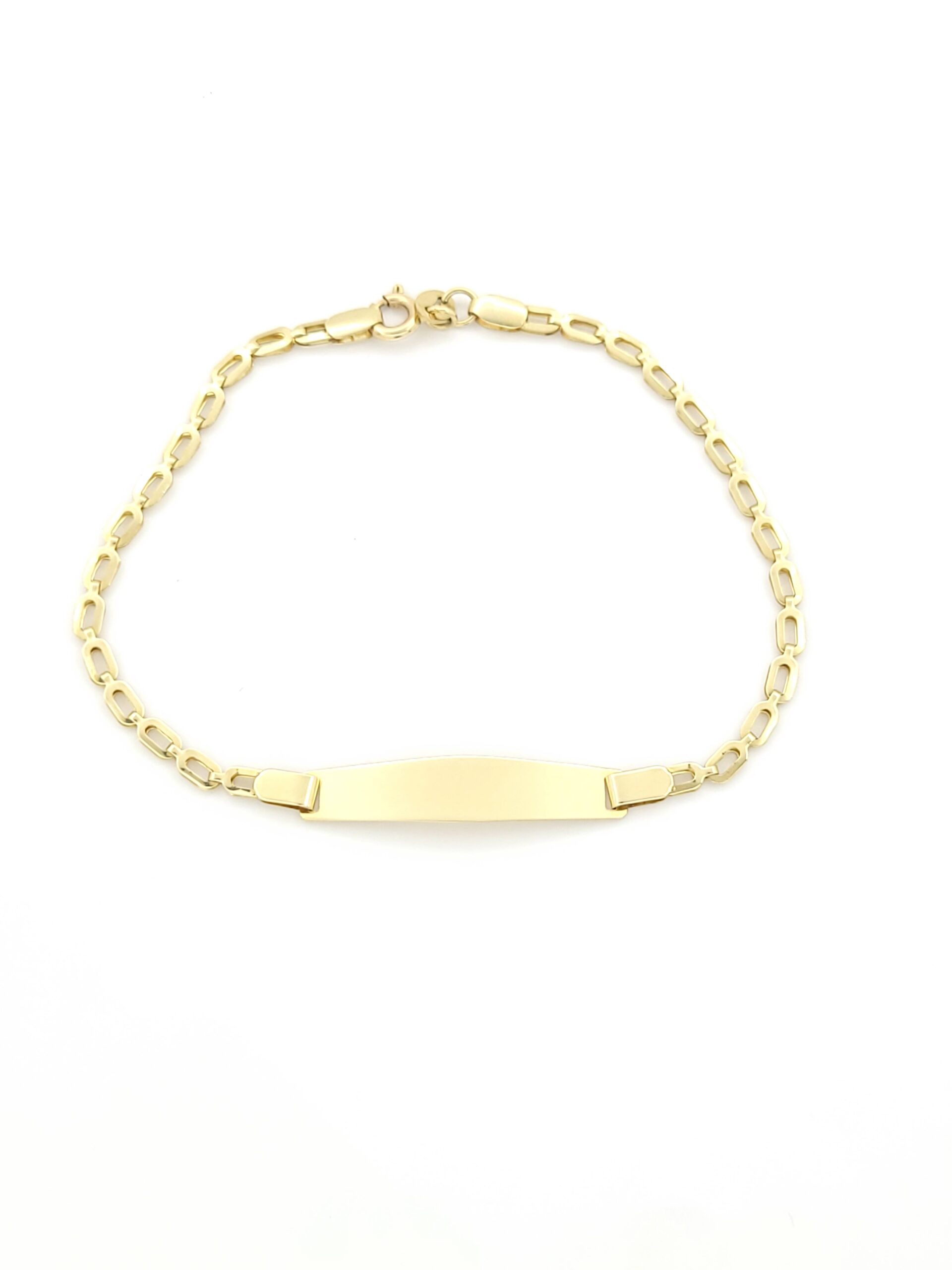 Χρυσό Παιδικό Βραχιόλι-Ταυτότητα Κ9 κωδ.108870