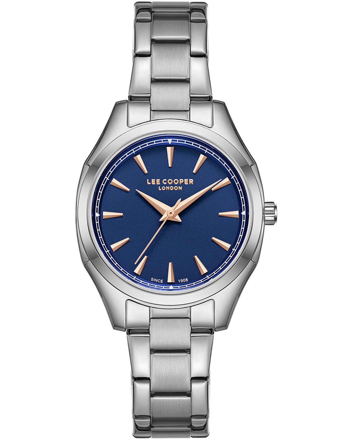 Γυναικείο Ρολόι Lee Cooper Blue Stainless Steel Bracelet LC08006.390