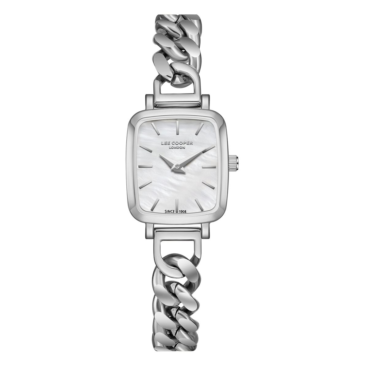 Γυναικείο Ρολόι Lee Cooper Mother Of Pearl Stainless Steel Bracelet LC08130.320