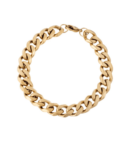 Ατσάλινο Επιχρυσωμένο Βραχιόλι Puppis κωδ.PUB25918G