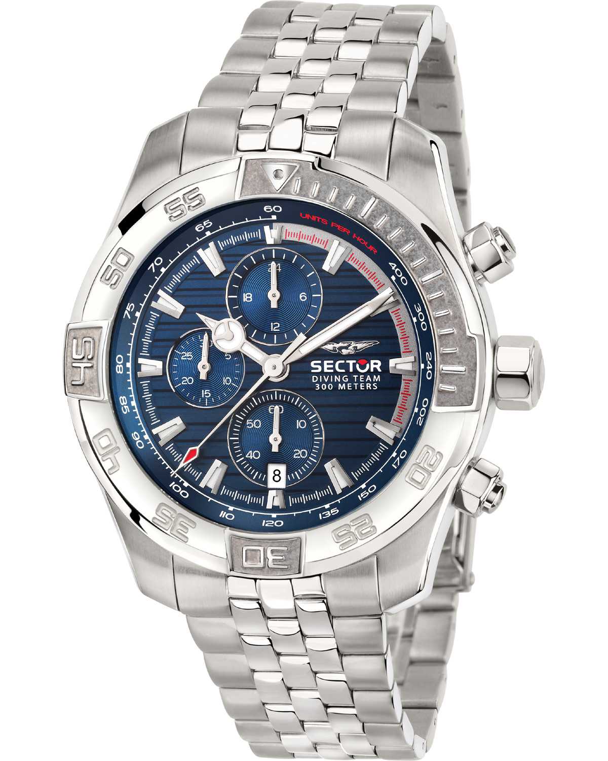 Ρολόι SECTOR Diving Team Watch Stainless Steel Chronograph R3273635001