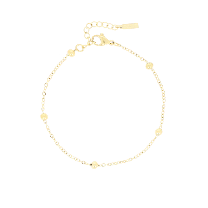 Ατσάλινο Eπιχρυσωμένο Βραχιόλι της OOZOO κωδ.SB-1001