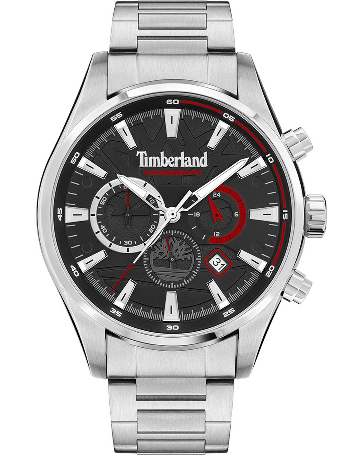 TIMBERLAND ALDRIDGE Chrono Stainless Steel Bracelet TDWGI2102404
