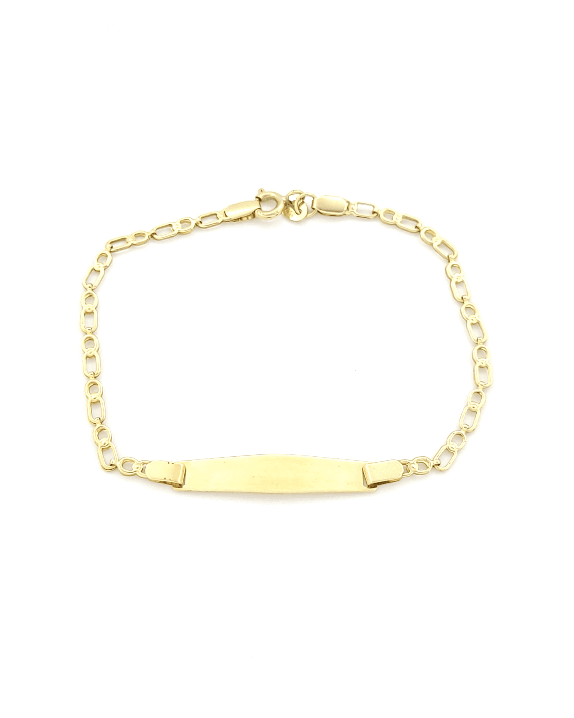 Χρυσό Παιδικό Βραχιόλι-Ταυτότητα Κ9 κωδ.109099