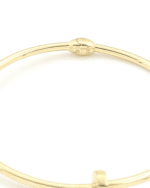 Χρυσό Γυναικείο Βραχιόλι-Χειροπέδα Λουστρέ Κ14  κωδ.109155 - Image 3