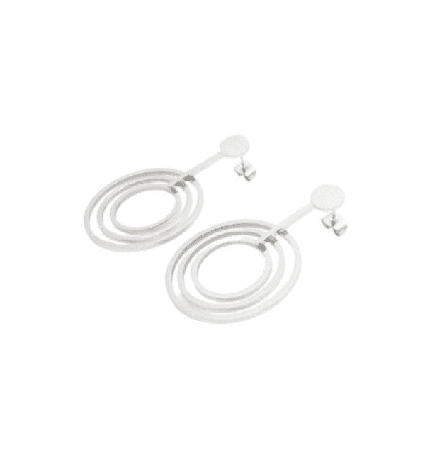 Ατσάλινα Γυναικεία Σκουλαρίκια Κρεμαστά Puppis κωδ.PUW99134S