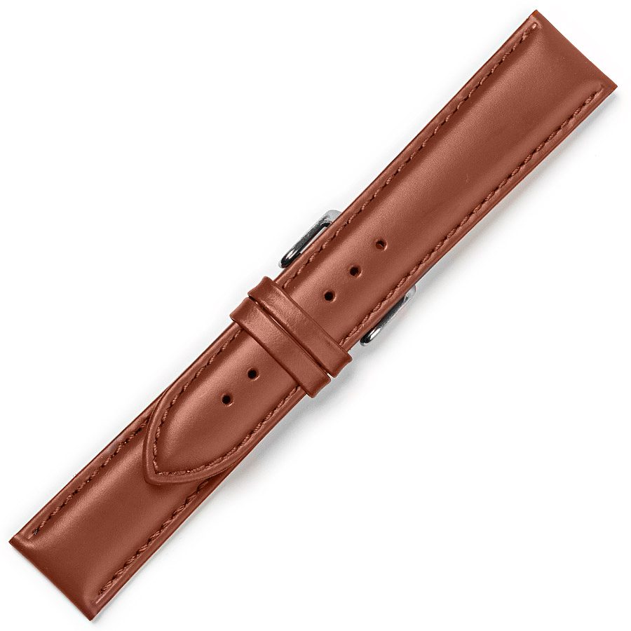 Λουρί Δερμάτινο Καφέ Ανοιχτό, No20 με Ασημί Τοκά κωδ.0472N20BRH