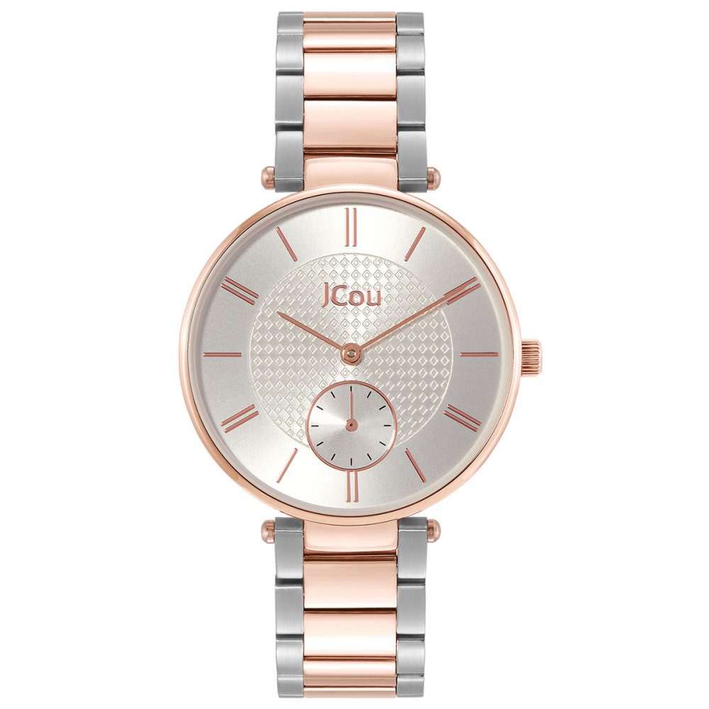 JCou Majesty II Gold Stainless Steel Bracelet JU19036-3