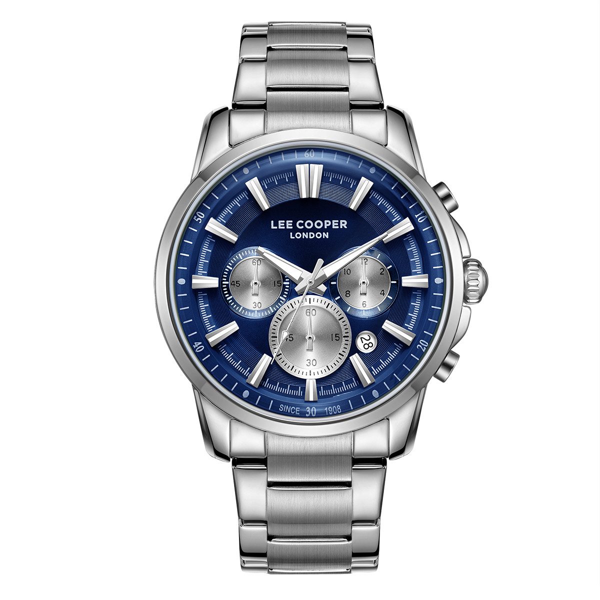 Ανδρικό Ρολόι Lee Cooper Blue Chrono LC08068.390