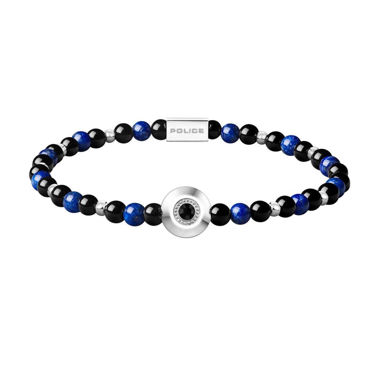 Ατσάλινο Ανδρικό Βραχιόλι με Ματάκι Police Eyesight κωδ.PEAGB0005103