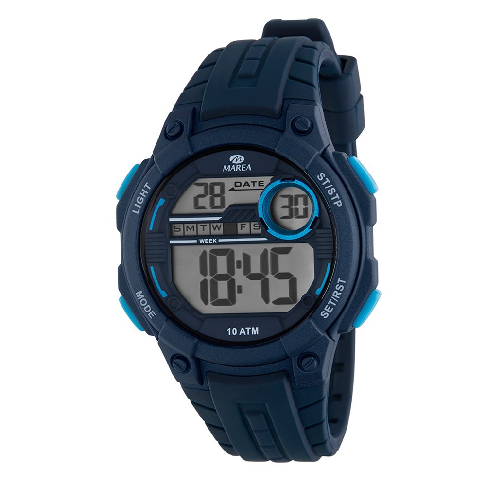 Ανδρικό Ψηφιακό Ρολόι Marea Μπλε B25170/2