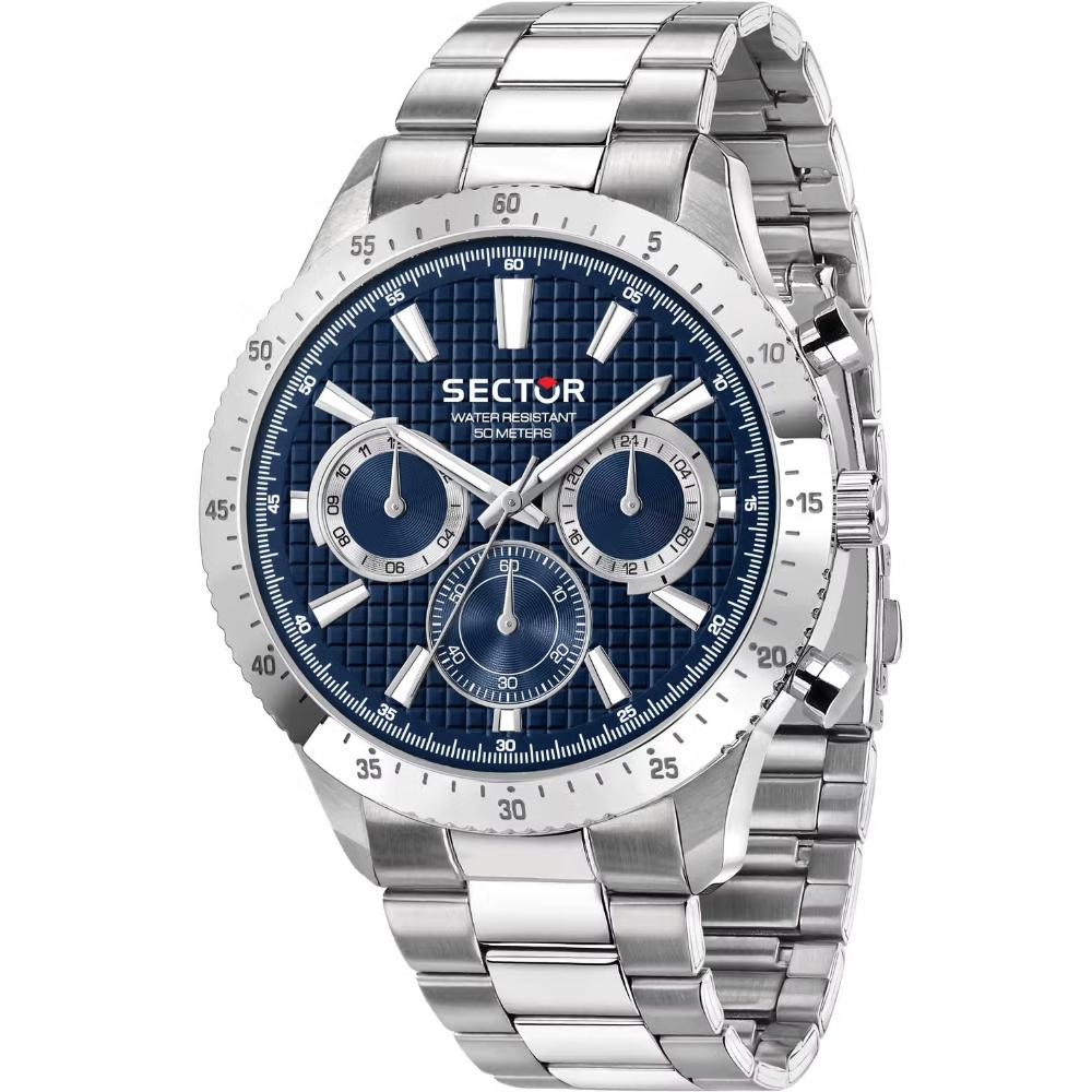 Ρολόι SECTOR 270 Series Chronograph Silver Stainless Steel Bracelet R3253578022