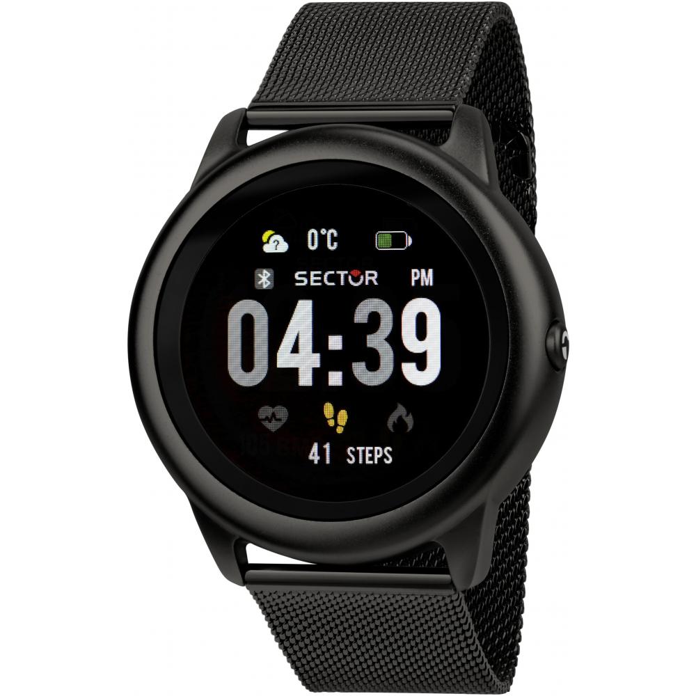 Ρολόι Sector Smartwatch Black Black R3251545001