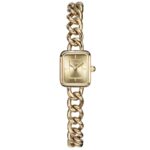 Ρολόι JCou Lyra Square Gold Stainless Steel Bracelet JU19084-3