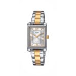 Γυναικείο Ρολόι Casio Two Tone Stainless Steel Bracelet LTP-1234PSG-7AEG