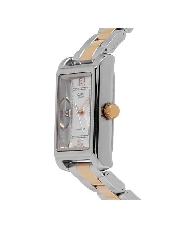 Γυναικείο Ρολόι Casio Two Tone Stainless Steel Bracelet LTP-1234PSG-7AEG - Image 2