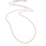 Λευκόχρυση Αλυσίδα Σπίγγα Κ9 40cm κωδ.109240