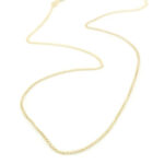 Χρυσή Αλυσίδα Αραιοπλεγμένη Σπίγγα Κ14 41cm κωδ.109243