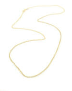 Χρυσή Αλυσίδα Αραιοπλεγμένη Σπίγγα Κ14 41cm κωδ.109243