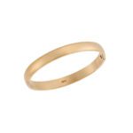 Ατσάλινο Επιχρυσωμένο Βραχιόλι Χειροπέδα Puppis κωδ.PUB99385G