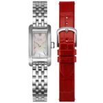 JCou Ariadne Limited Edition Diamond Stainless Steel Bracelet+Red Strap JU19086-1