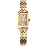 JCou Ariadne Limited Edition Diamond Stainless Steel Gold Bracelet+Brown Strap JU19086-2 - Image 3