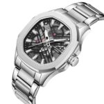 Ανδρικό Ρολόι Lee Cooper Square Black Stainless Steel Bracelet LC08246.350 - Image 2