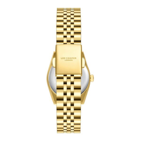 Γυναικείο Ρολόι Lee Cooper Purple Gold Stainless Steel Bracelet LC08303.180 - Image 4