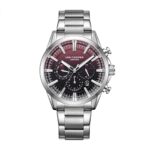 Ανδρικό Ρολόι Lee Cooper Multifunction Red Stainless Steel Bracelet LC08305.380