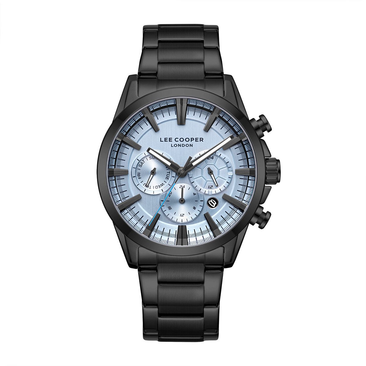 lc08305.600 Ανδρικό Ρολόι Lee Cooper Multifunction Blue Stainless Steel Bracelet LC08305.600 - Image 1