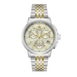 Ανδρικό Ρολόι QUANTUM Powertech 1214 Two Tone Bracelet Sapphire Chrono PWG1214.260