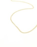 Χρυσή Αλυσίδα Αραιοπλεγμένη Σπίγγα Κ14 41cm κωδ.109243 - Image 2